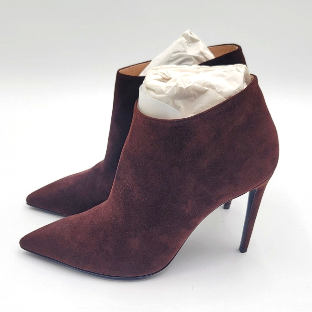 Ralph Lauren calf  suede ankle boots nwt